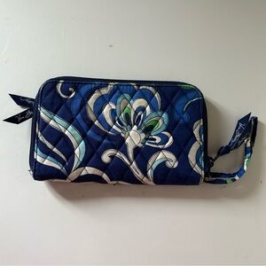 Vera Bradley Blue Green Swirl Wallet
